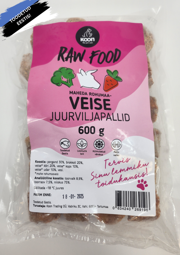 mahe rohumaaveise-juurviljapallid 600 g