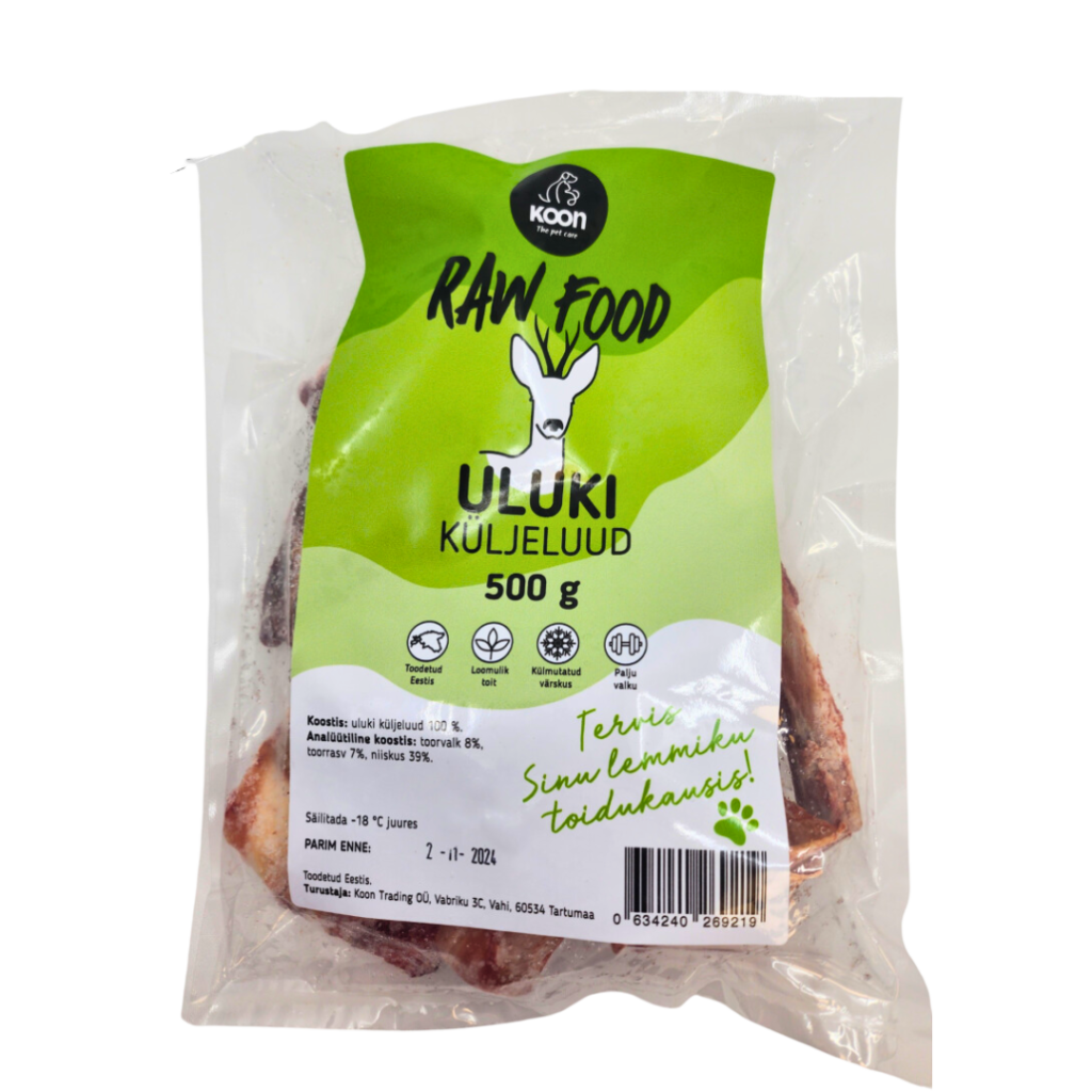 Uluki küljeluud 500 g